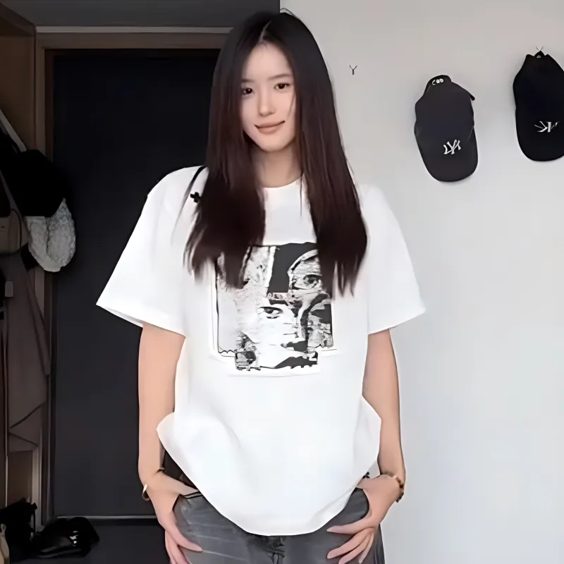 HAPPY PARTY T Shirt Unisex White-5