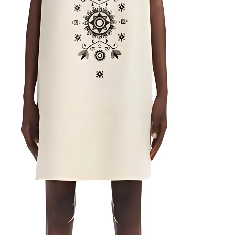 WEEKEND MaxMara Sleeveless Dress Women's Beige-5