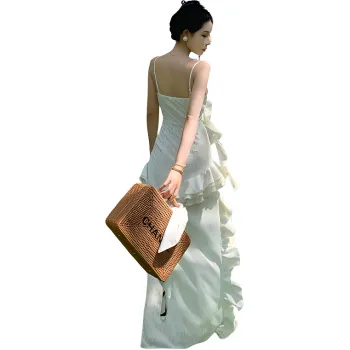 GUAILILUOLI Casual Long Skirt Women's