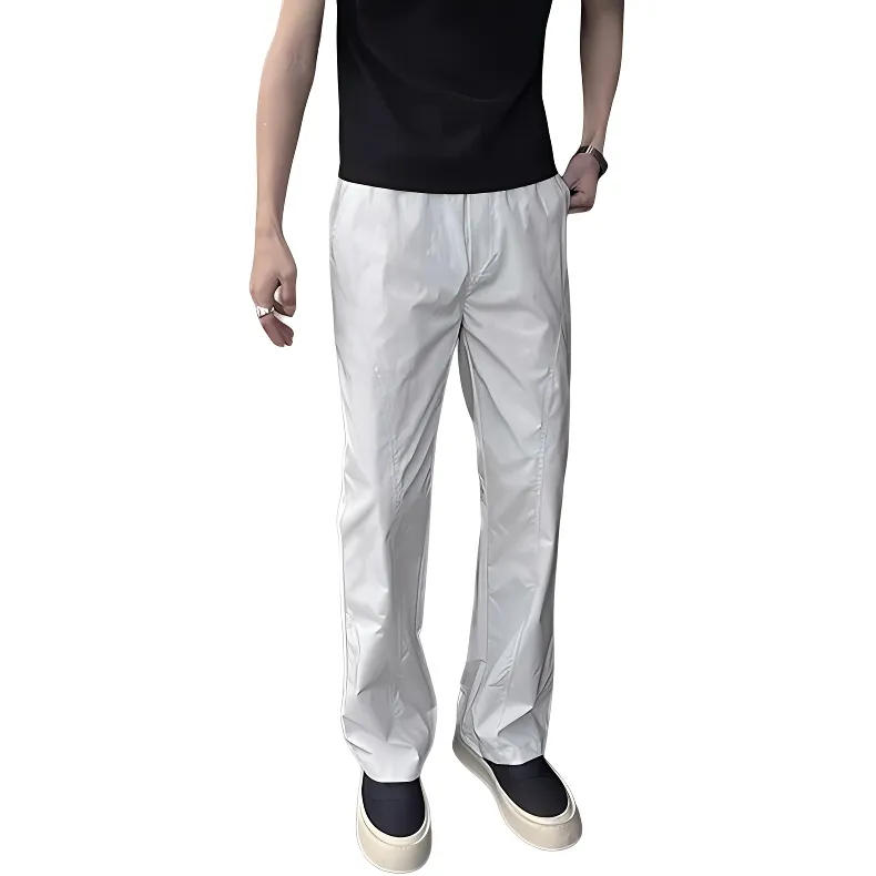 DARK HORSE Casual Pants Unisex Ecru-3