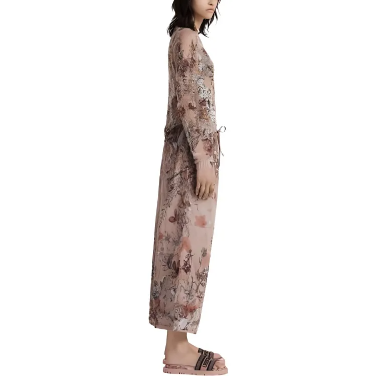 DIOR SS23 Chinese New Year SS23 Casual Pants Women's Rose Pink-4