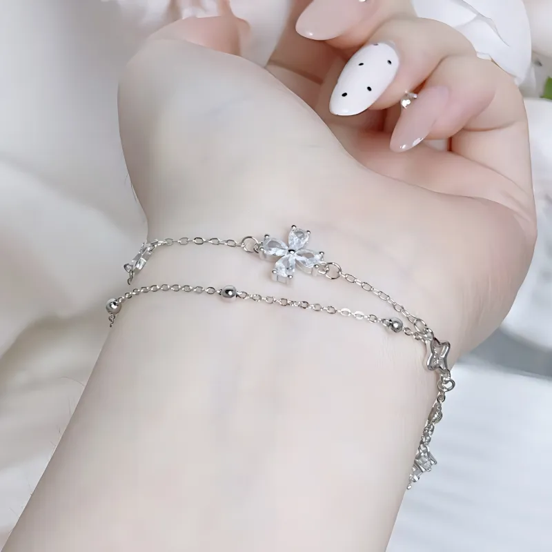 Barbie S925 Silver Bracelets Women's-8