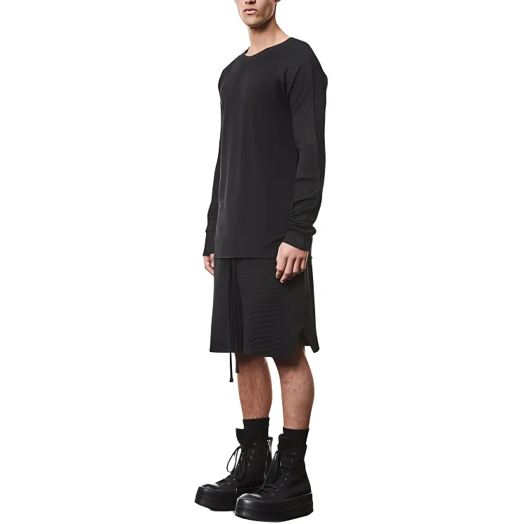 Thom Krom T Shirts Men Black-3