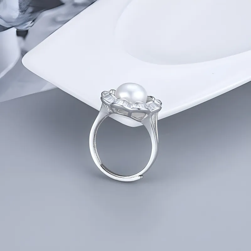 Beth Jewelry Pearl Rings Women's-2