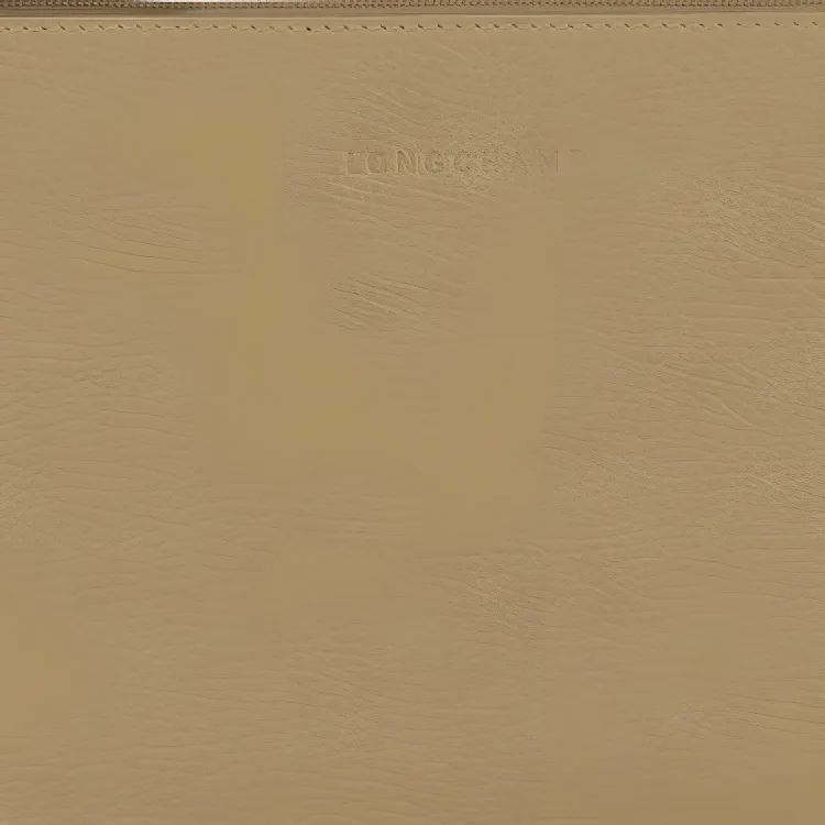 LONGCHAMP Roseau Essential Cow Leather Clutch Women's Khaki-4