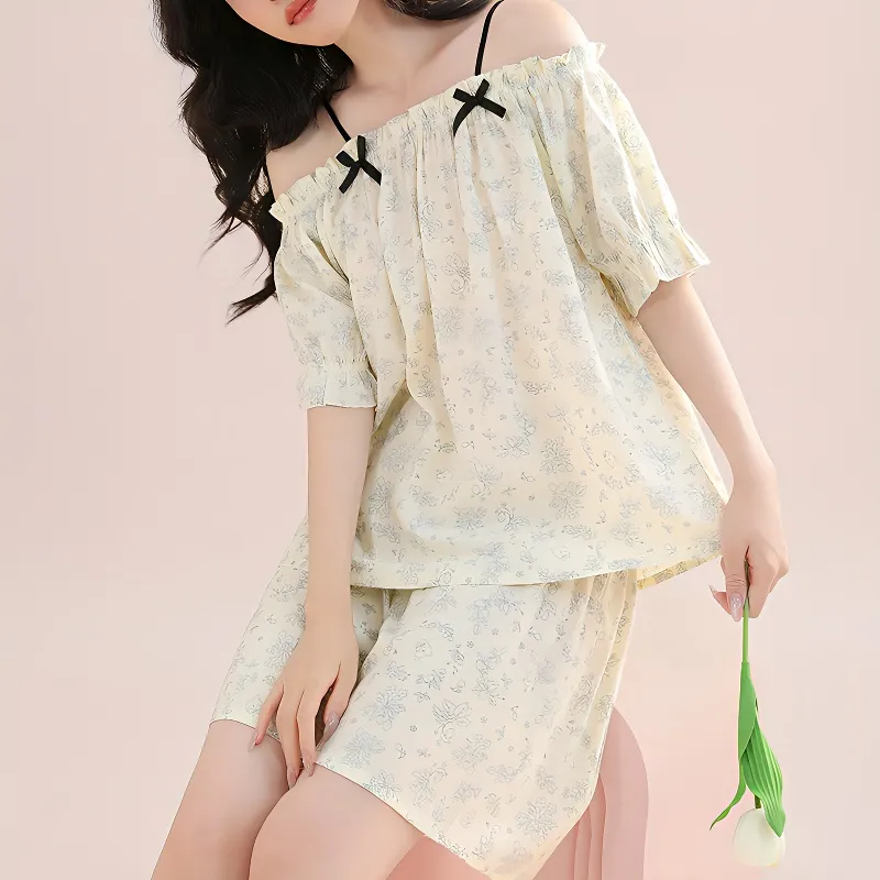 The Temptation Of The Muse Pajama Set Women's-11