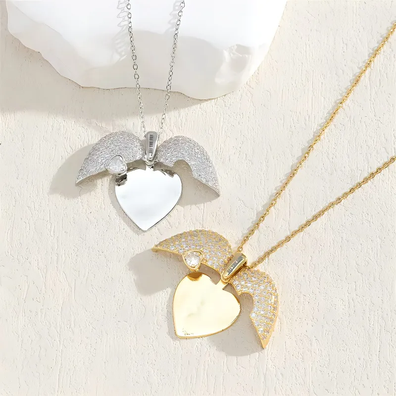 ALI THE FOX Titanium Steel Necklaces Women's-3