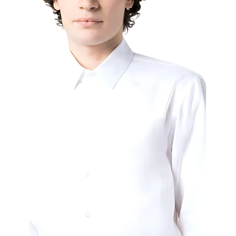 GIORGIO ARMANI Button up Linen Shirt-3