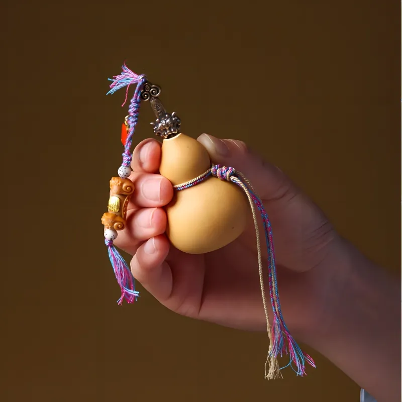 Listen To The Flowers Bloom Gourd Ornaments Unisex-1