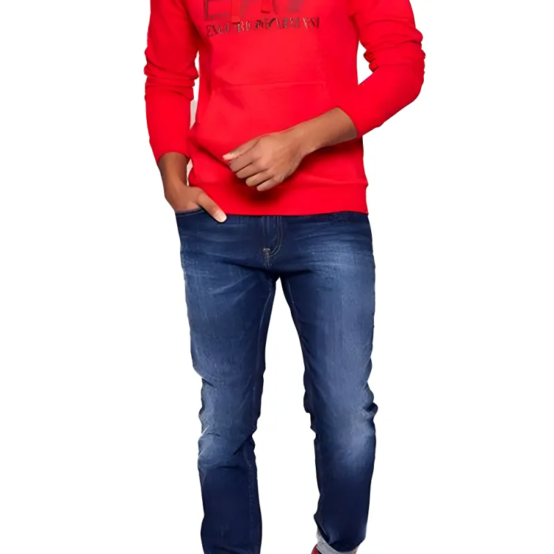 EMPORIO ARMANI EA7 Sweatshirt Men's Red-5