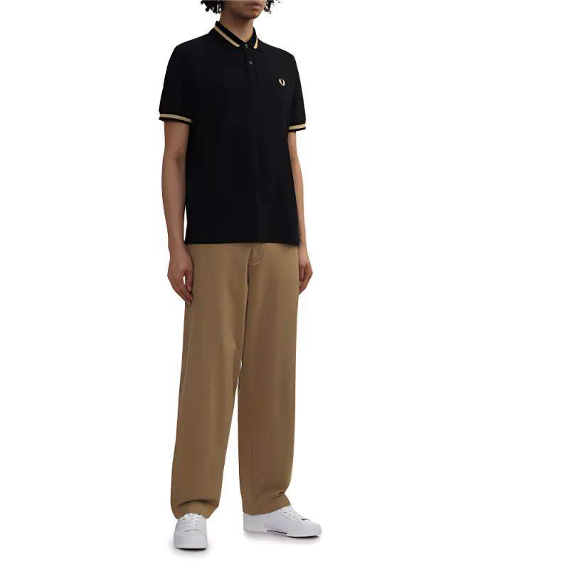 FRED PERRY Logo embroidered Polo Shirt-2