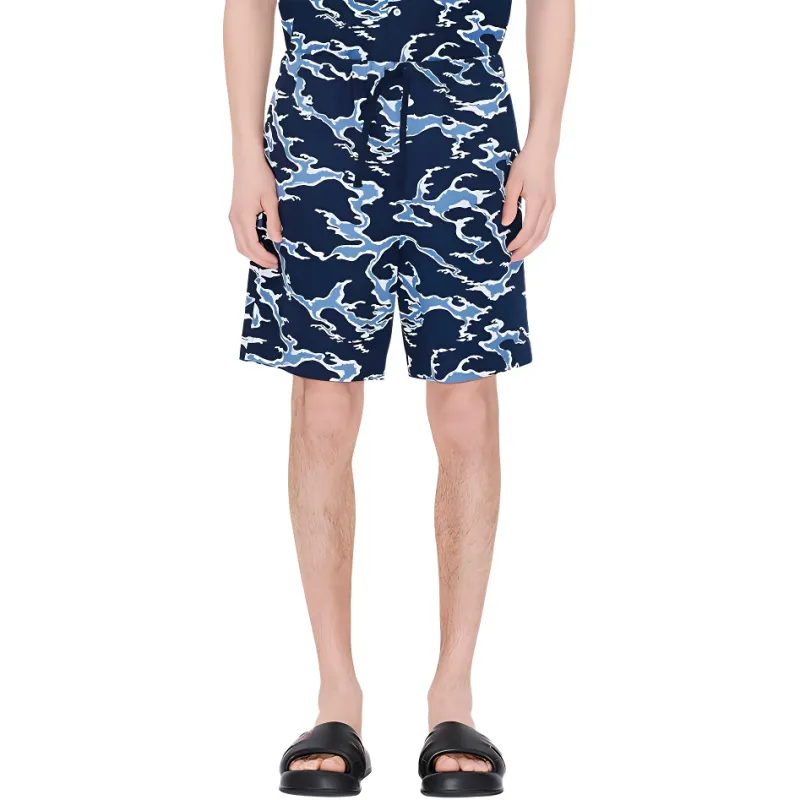 KENZO SS25 Casual Shorts Men's Midnight Blue-3