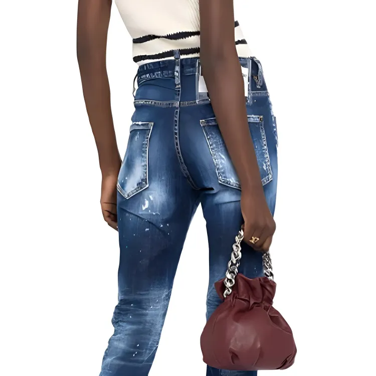 DSQUARED 2 FW21 Jeans Women's Blue-5