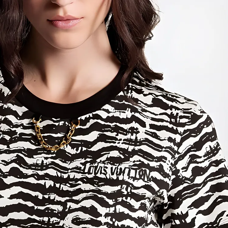 LOUIS VUITTON Ink Tiger Crop Top-5