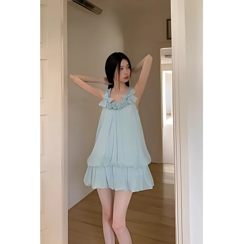 BDGU Slip Dresses Women's Mint Green-6