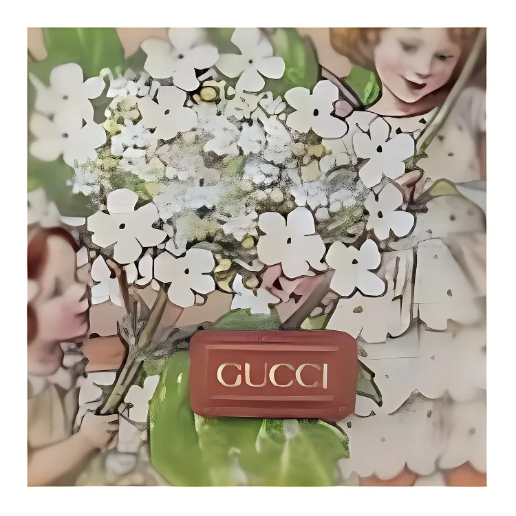 GUCCI Canvas Shoulder Bag Crossbody Bag Kids' Light Pink-1
