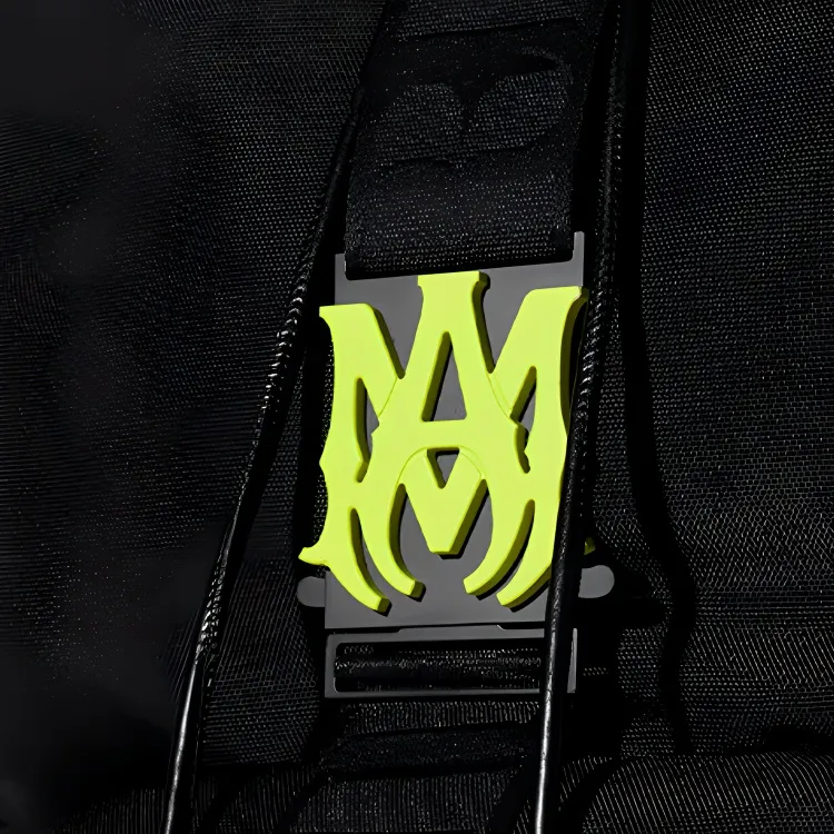 AMIRI Nylon Backpack Men's Black-4
