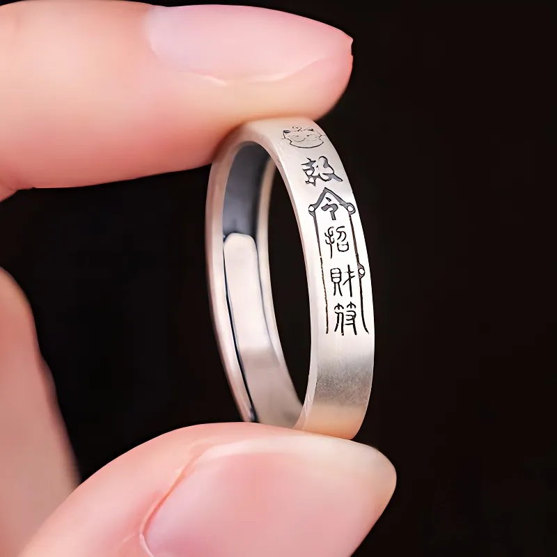 RURA S999 Fine Silver Rings Unisex Silver-3