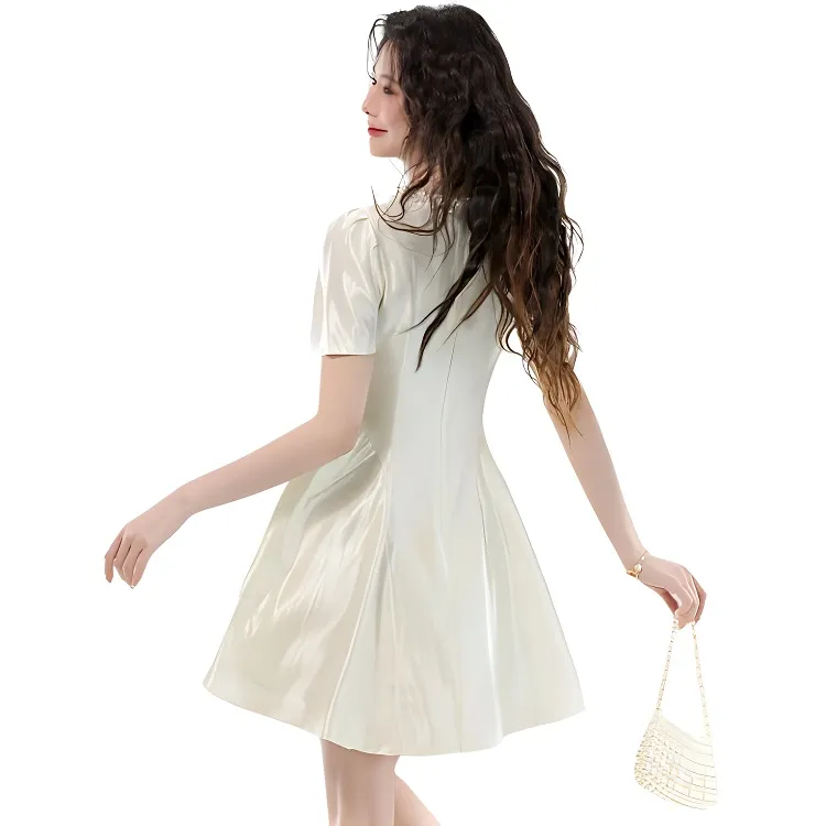 SNZX Short Sleeved Dress Women's-1
