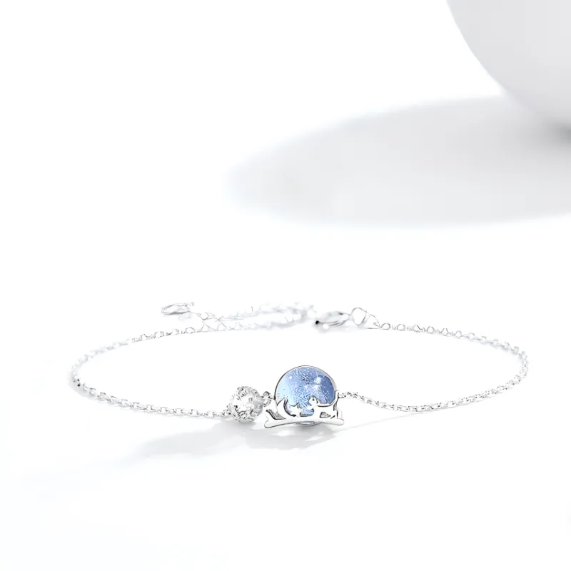 OGDAID S925 Silver Bracelets Women's-4