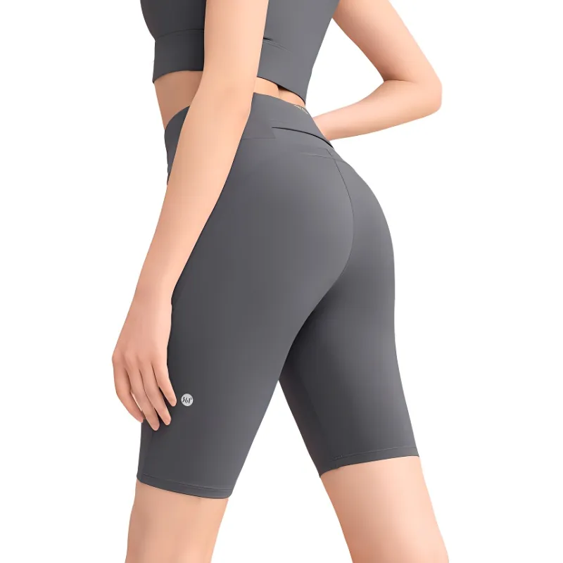 361° Yoga Shorts Women's Concrete Gray-1