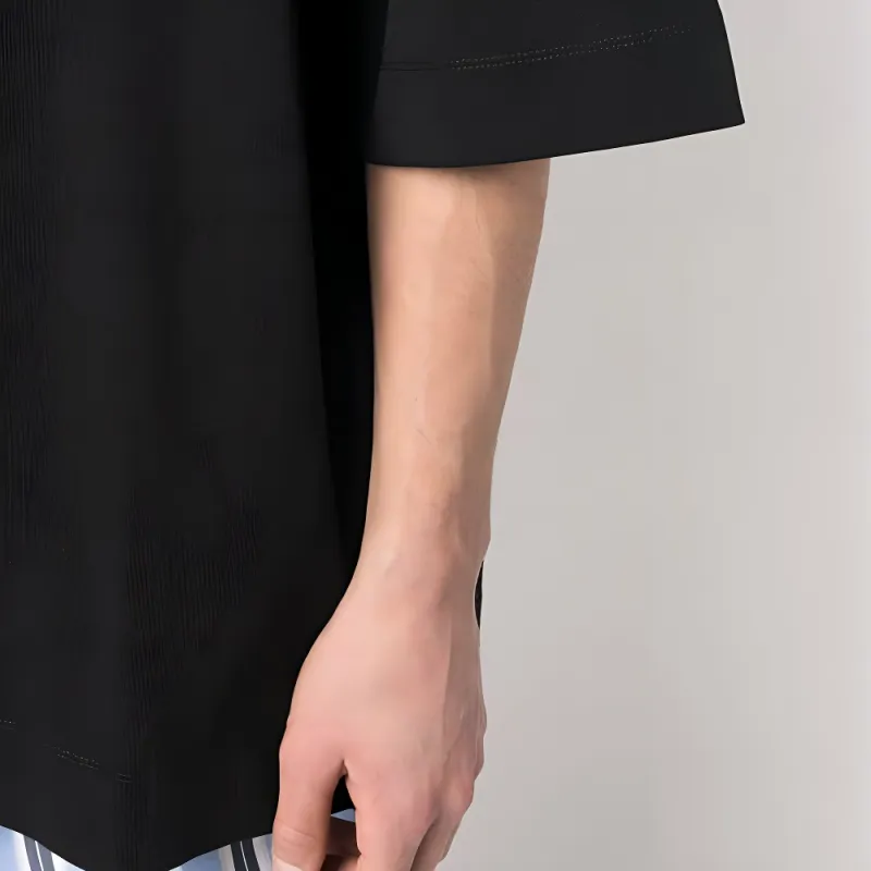 DRIES VAN NOTEN T-Shirts Men Black-4