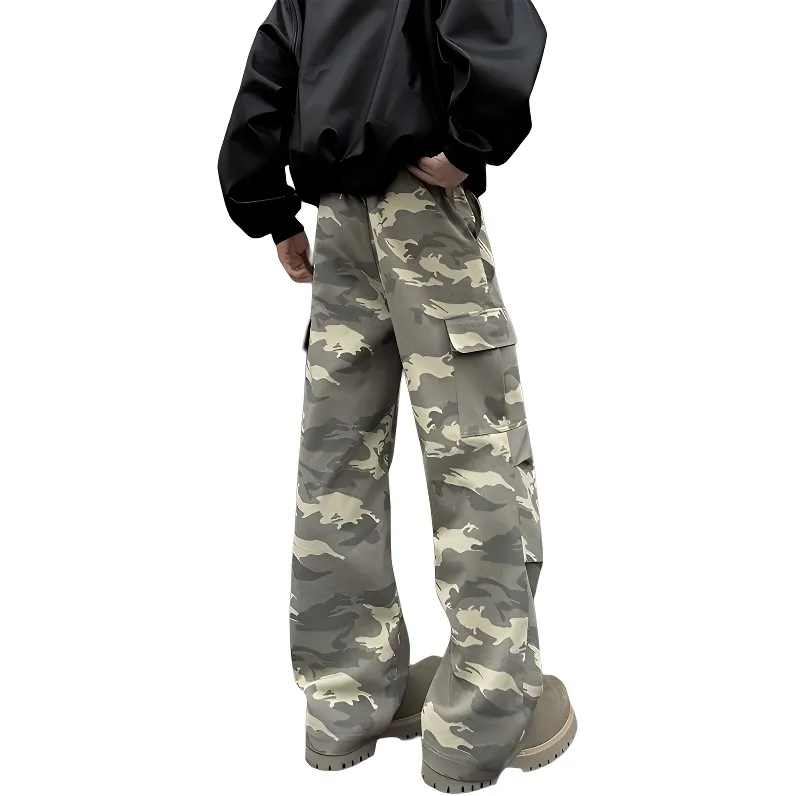 CORNILOT Casual Pants Unisex Camouflage-2