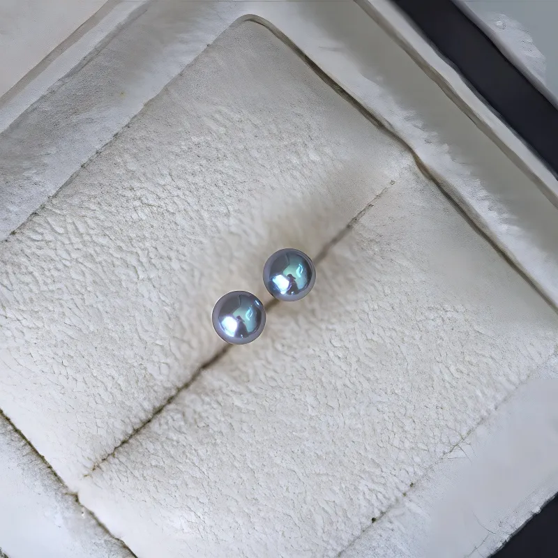 Beth Jewelry Pearl Stud Earrings Women's-5