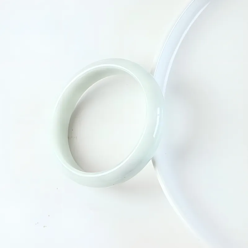 South Asia Bean Type Jadeite Bangles Unisex-5