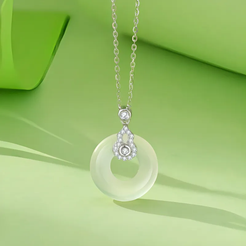 Yu Shangxuan Natural Chalcedony Necklaces Unisex-2