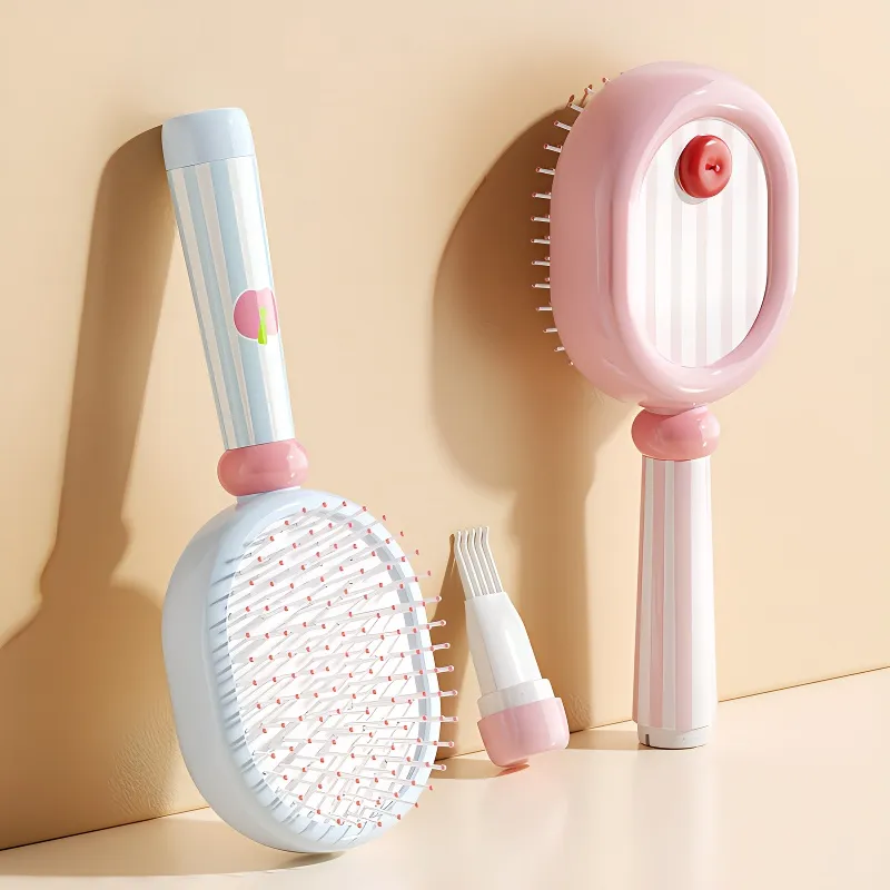 Love Of Wormwood Macaron Color Series Air Cushion Comb Straightening Prosperity Convenient For On The Go Use-1
