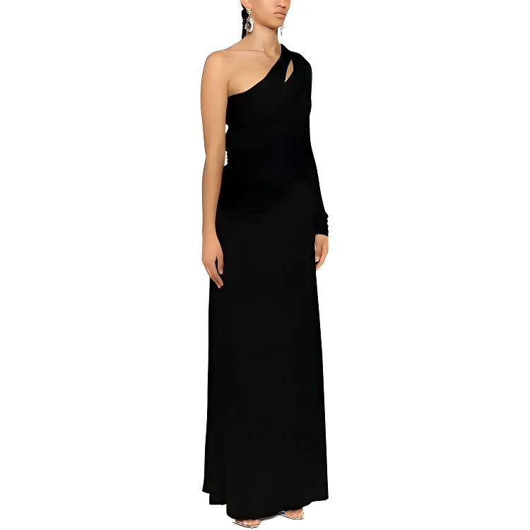 TWINSET MILANO Long Sleeved Dresses Women's Black-1