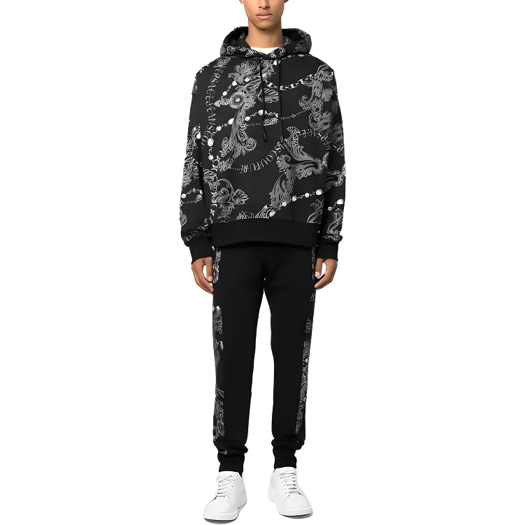 VERSACE JEANS COUTURE Baroque-Printed Drawstring Track Pants-1