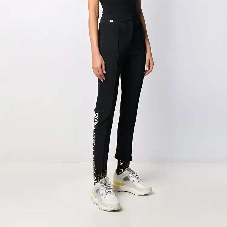 FENDI Leggings Women's Black-3