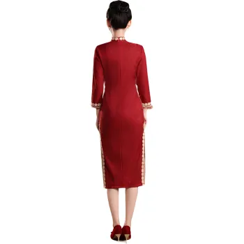 ENEESSI Cheongsams Women's Red