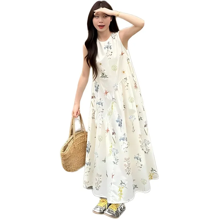 GOSO Sleeveless Dresses Women's Image Color-3