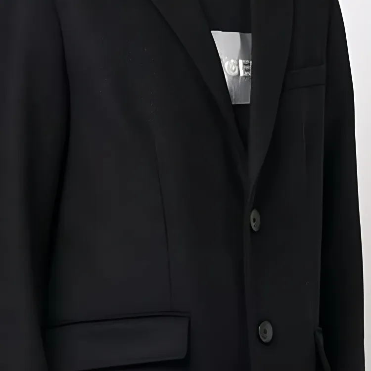 KARL LAGERFELD / Karl Lagerfeld Jeans Single-breasted Wool Coat-4