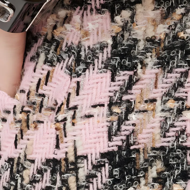 CHANEL Casual Long Skirts Women's Light Pink-3