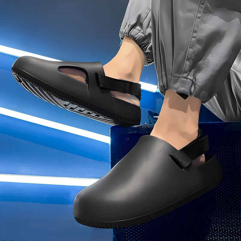 Darcy Sen Quiet Abrasion Resistant Slip Resistant Closed Toe Slippers Men's-4