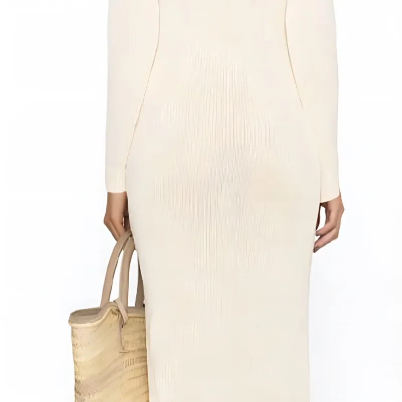Zimmermann High Tide Lace up Knitted Dress-4