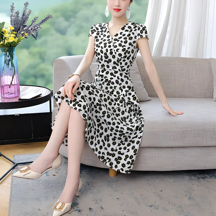 Kele Coco Short Sleeved Dress Women's-3