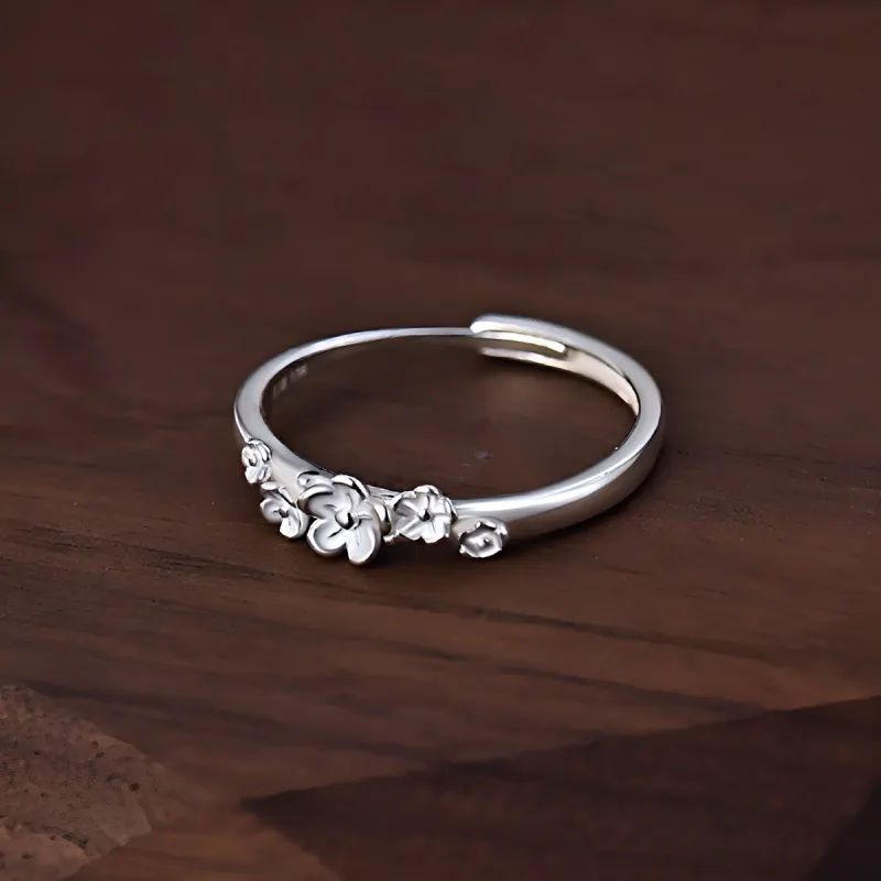 Nine Music 999 Fine Silver Rings Women's-2