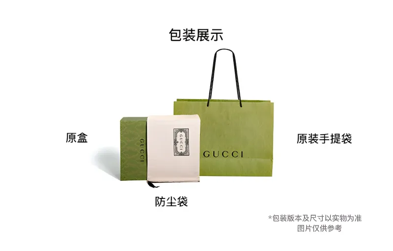 GUCCI Leather Card Holder Unisex Dark Blue-4