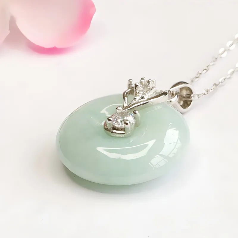 VERENA REINE Glutinous Jade Necklaces Women's-2