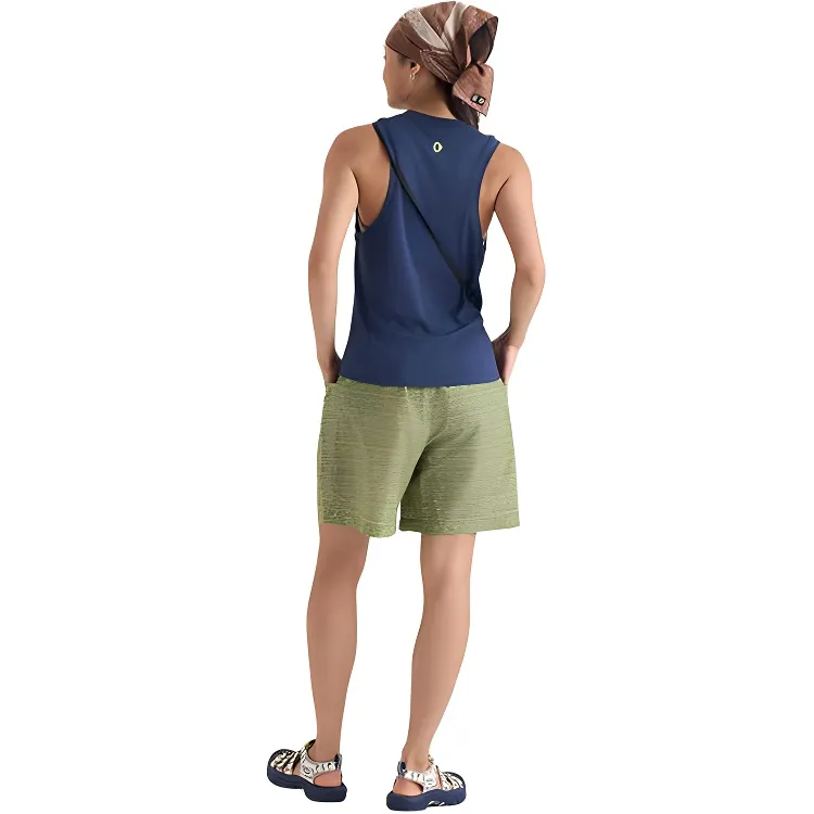 ANGAORUO Sports Shorts Women's Khaki Green-2