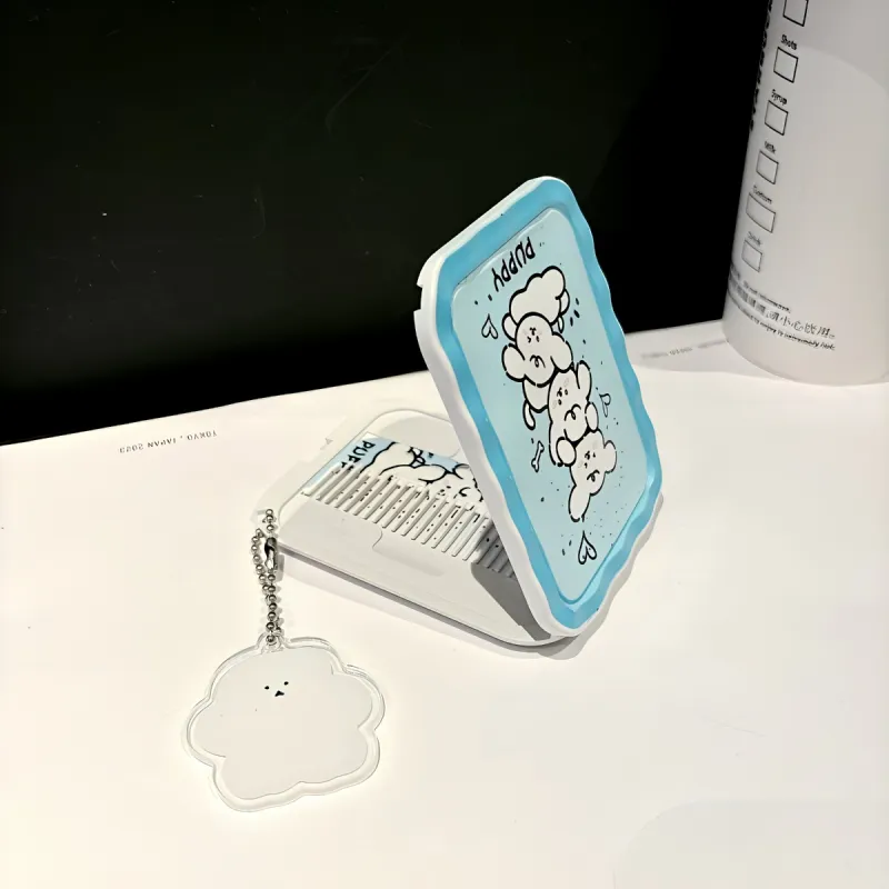 Love Of Wormwood Mini Pocket Mirror, Portable Folding Mirror Make Up Mirrors-4