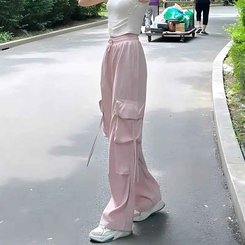 ORIGIN Cargo Pants Women's Pink-2