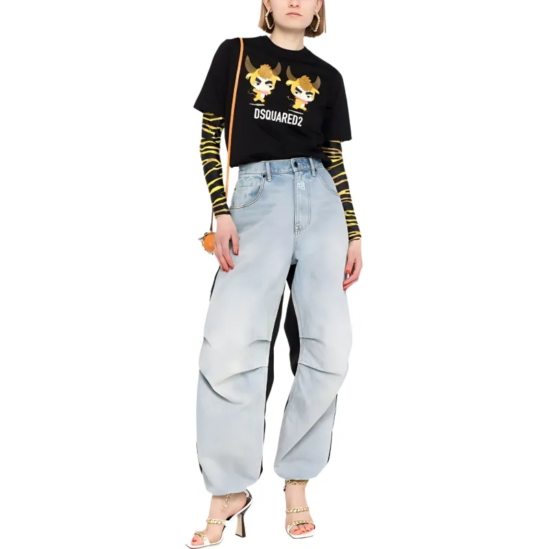 DSQUARED 2 T Shirts Women's Black-1