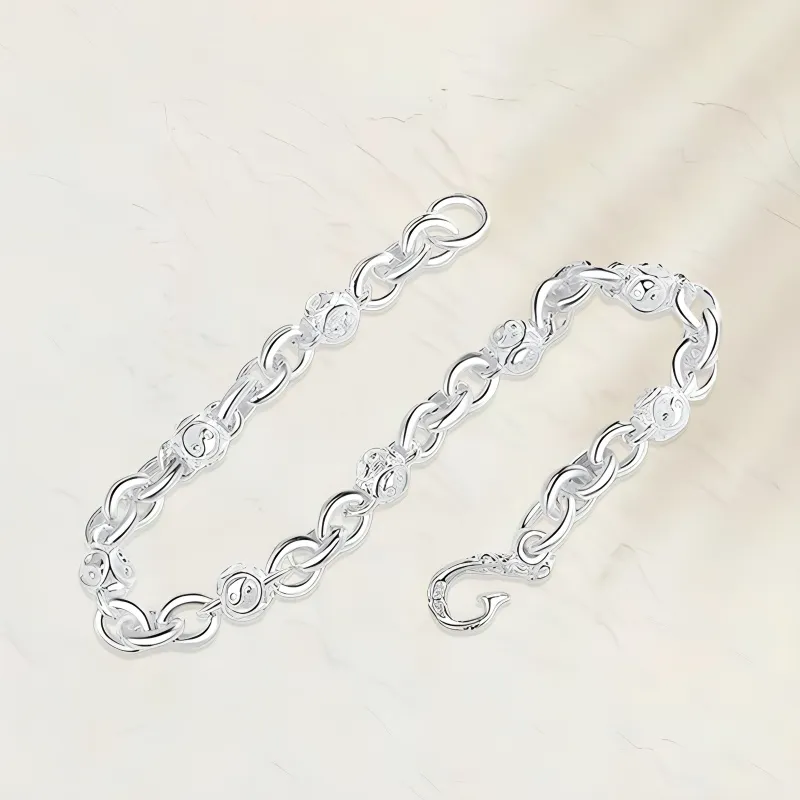 RURA S999 Fine Silver Bracelets Unisex Silver-2