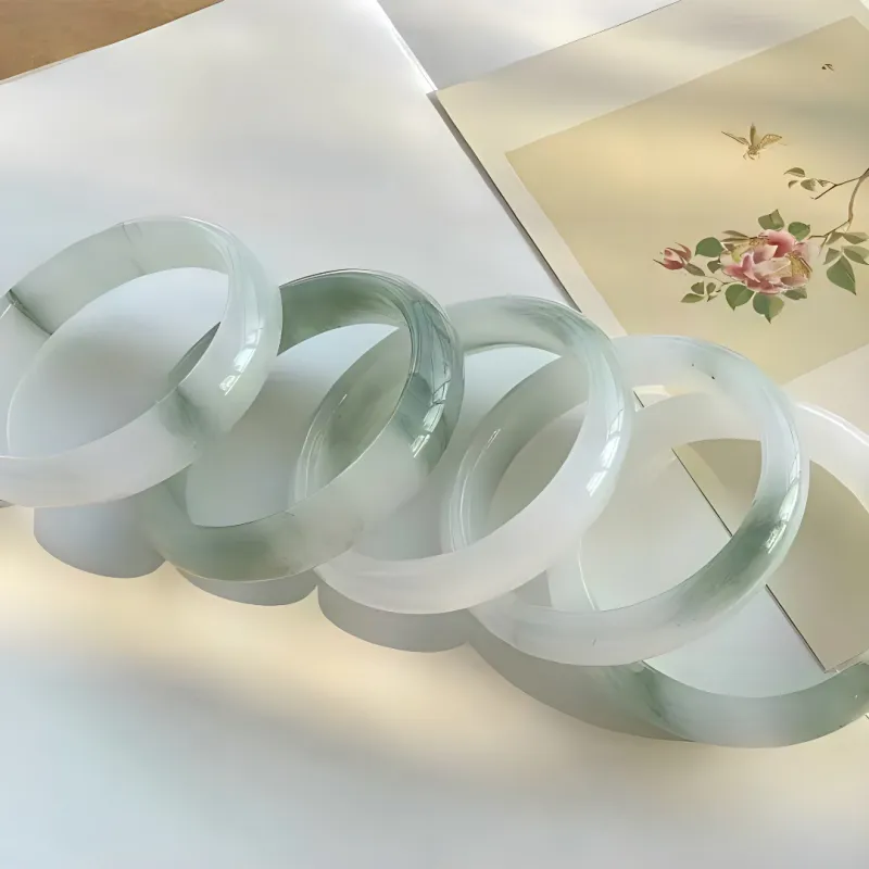 Tsukiran Tianshan Jade Bangles Women's-1